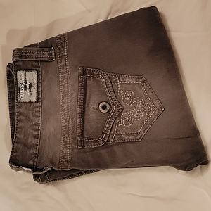 Guess Gray Corduroy Vintage Jeans, daredevil-boot cut